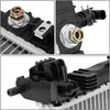 OEM-RA-13574 1-Row Aluminum Core Radiator Compatible with 17-19 Lacrosse 3.6L,26" W X 17-1/8" H X 1" D,1-11/32" Inlet / 1-11/32" Outlet