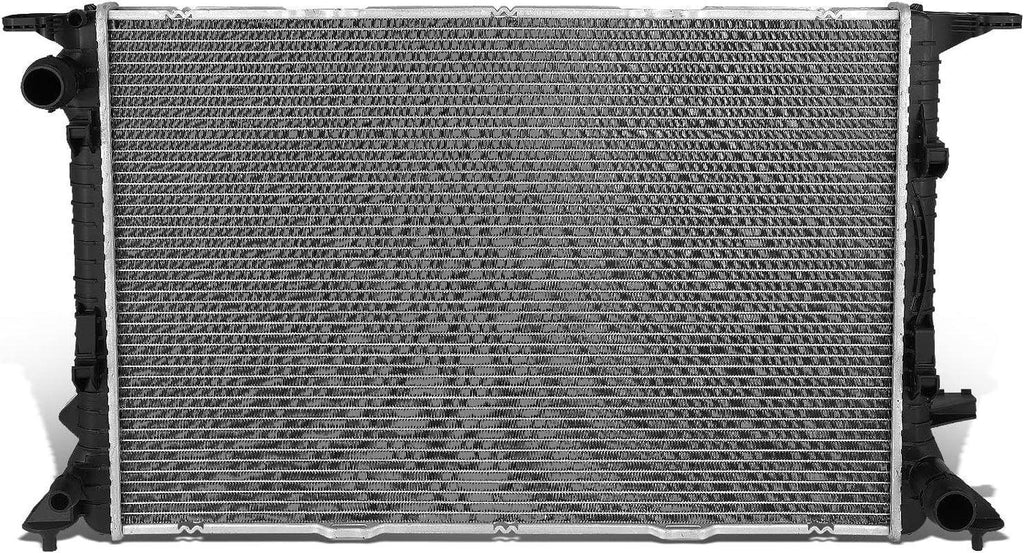 OEM-RA-13276 2-Row Aluminum Core Radiator Compatible with 08 Audi A5 Quattro,28-3/8" W X 18-7/16" H X 1-7/16" D,1-1/2" Inlet / 1-1/2" Outlet