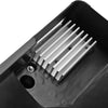 OEM-RF-0213 Factory Style Radiator Cooling Fan Assembly Cooling Efficiency Improved Direct Replacement [Compatible with 06-10 Mazda 5 with Fan Control Module] Black