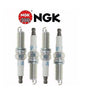For Set of 4 Spark Plugs NGK Laser Iridium Resistor SILZKR6B10E / 93815