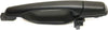 For Mitsubishi Galant Exterior Door Handle Rear, Passenger Side Primed (2004-2012) | Trim:All Submodels