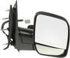 Dorman 955-1453 Passenger Side Power Door Mirror - Folding Compatible with Select Ford Models, Black
