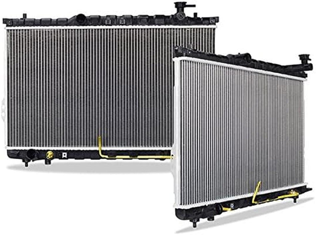 Plastic End-Tank Radiator Compatible with Hyundai Santa Fe 2001-2006