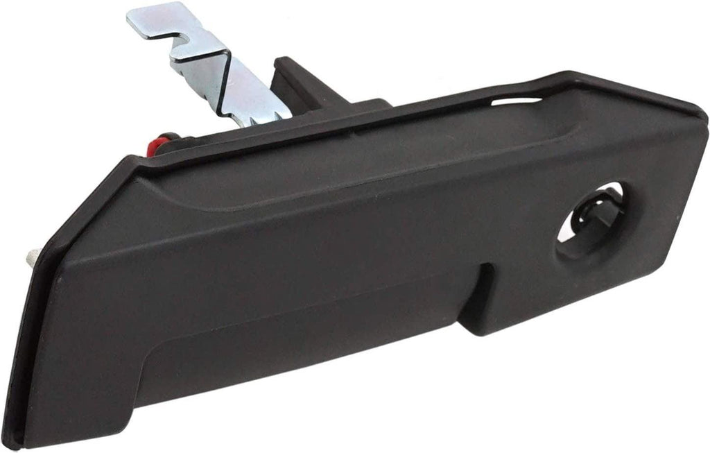 Exterior Rear Door Handle Compatible with 2015-2018 Chevrolet City Express Side Door Textured Black Driver Side