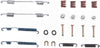 Professional 18K1470 Rear Drum Brake Hardware Kit with Springs, Pins, Retainers, and Washers