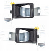 Black Interior Door Handle Pair Set for 79-83 Toyota Pickup