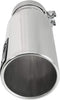 49T40501-P122 SATURN 4S 304 Stainless Steel Intercooled Clamp-On Exhaust Tip Polished
