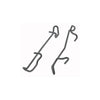 Carlson Disc Brake Hardware Kit for TC Maserati, 9000, Daytona 13204