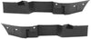 Front, Driver and Passenger Side Bumper Filler Set of 2 Compatible with 1999-2007 Ford F-250 Super Duty & 1999-2007 Ford F-350 Super Duty - FO1088119, FO1089119