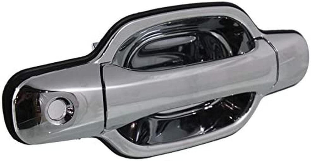 Exterior Door Handle Set Compatible with 2004-2012 Chevrolet Colorado, Fits 2004-2012 GMC Canyon, Fits 2007-2008 Isuzu I-290 Front and Rear, Driver and Passenger Side
