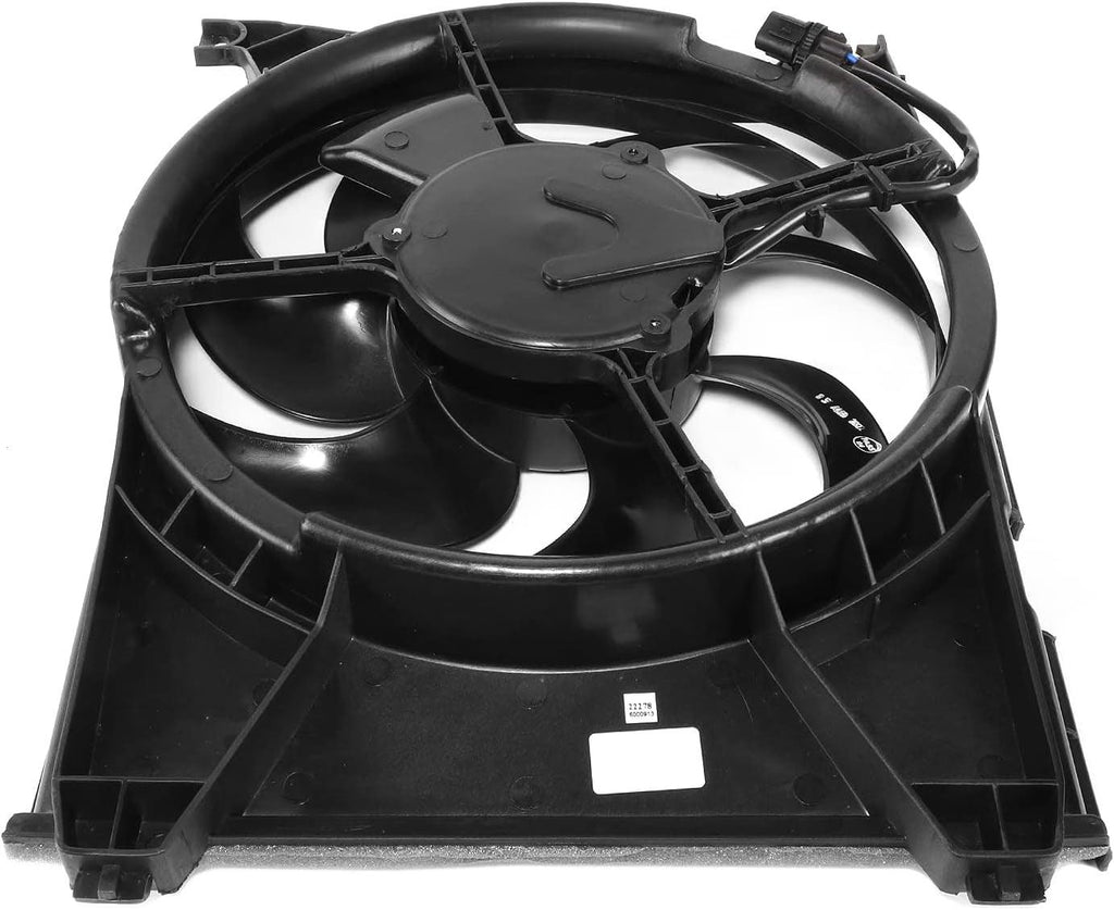 OEM-RF-1161 Factory Style A/C Condenser Fan Assembly Compatible with 2004-2006 Amanti