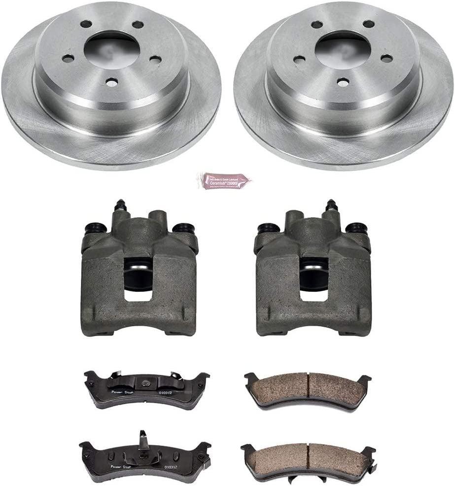 KCOE1858 Autospecialty 1-Click OE Replacement Brake Kit with Calipers
