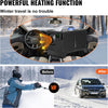 Diesel Air Heater 8KW, All in One 12V Truck Heater, Parking Heater with Black LCD, Remote Control, Fast Heating Diesel Heater for RV Truck, Boat, Bus, Car Trailer, Motorhomes