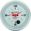 4485 Ultra-Lite Clock,White,2.625 In.