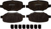 Gold 17D1377MHSV Semi-Metallic Rear Disc Brake Pad Set (Fleet)