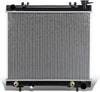 OEM-RA-2883 1-Row OE Style Bolt-On Aluminum Core Radiator Replacement Compatible with 05-11 Dakota / 06-09 Raider at MT, 21-7/8" W X 17-11/16" H X 1" D, 1-9/16" Inlet, 1-13-16" Outlet