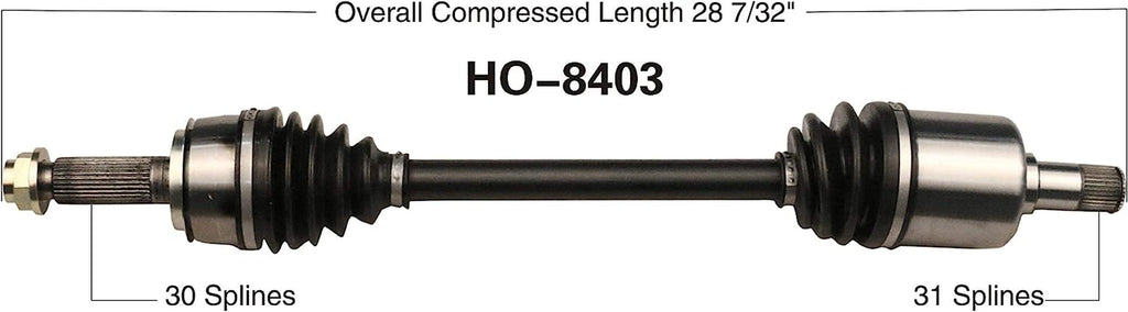 HO-8403 CV Axle