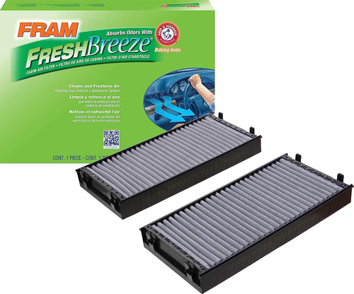 Fresh Breeze Cabin Air Filter with Arm & Hammer Baking Soda, CF10936 for BMW Vehicles