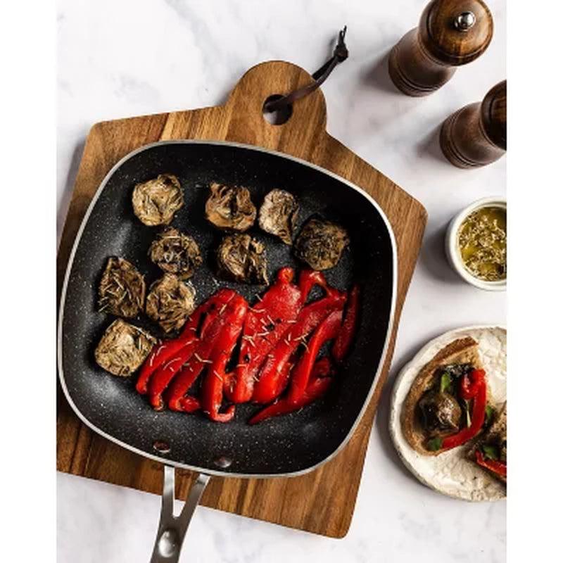 Granitestone 22-Piece Non-Stick Aluminum Cookware Set with Utensils