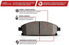 K098 Rear Z23 Carbon Fiber Brake Pads with Drilled & Slotted Brake Rotors Kit