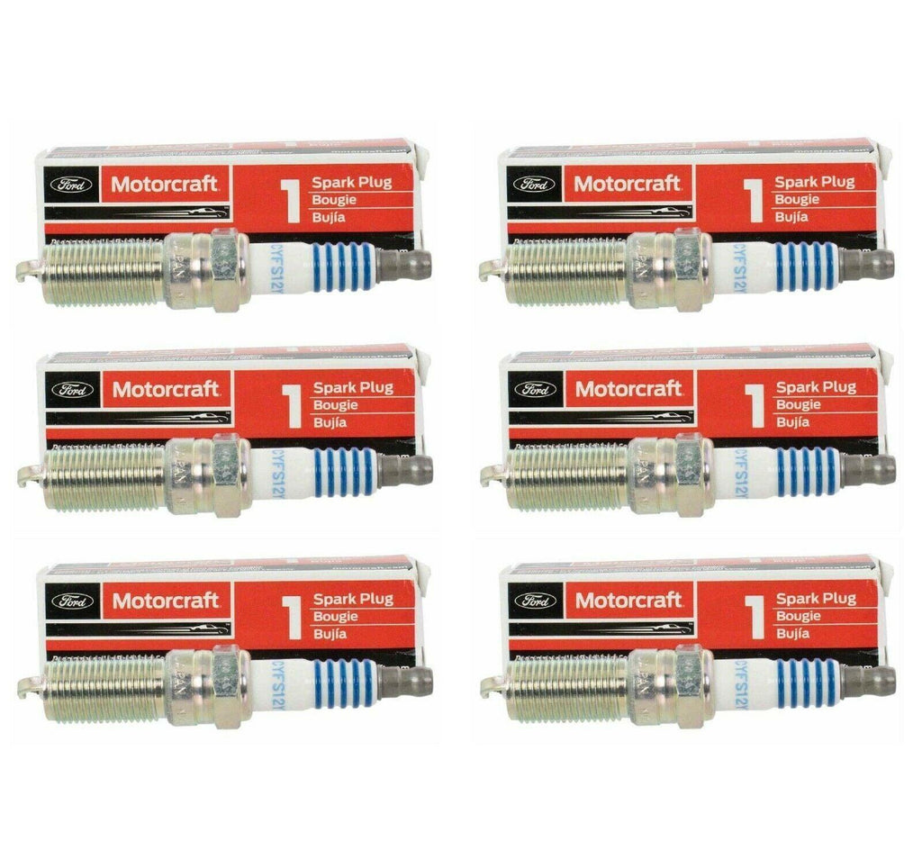 6 MOTORCRAFT Spark Plugs SP412X AGSF24N OEM for FORD Ranger V6 4.0L 2001-2011