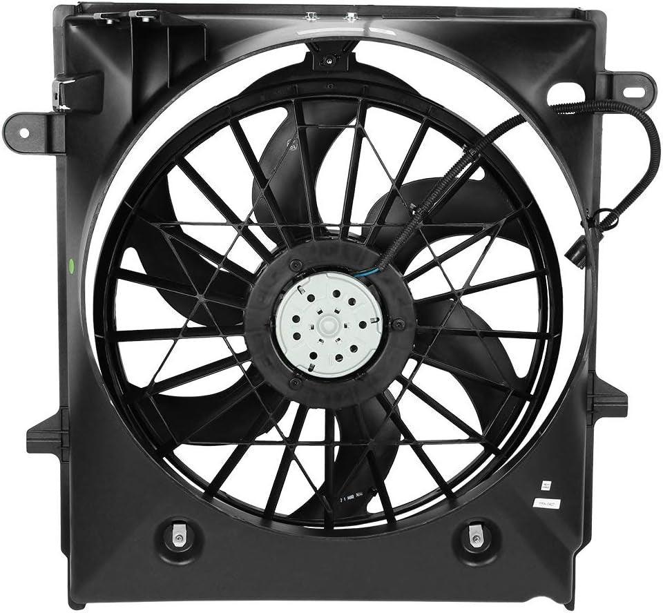 OEM-RF-0121 Factory Style Radiator Cooling Fan Assembly Cooling Efficiency Improved Direct Replacement [Compatible with 2001-2011 Ranger]