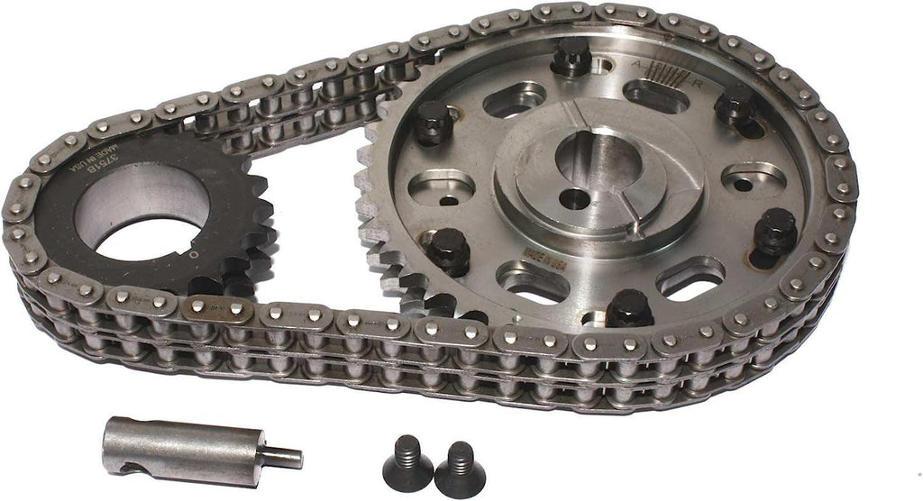8138 Ultimate Adjustable Billet Timing Set for '84-'92 Ford 5.0, 302 and 351W