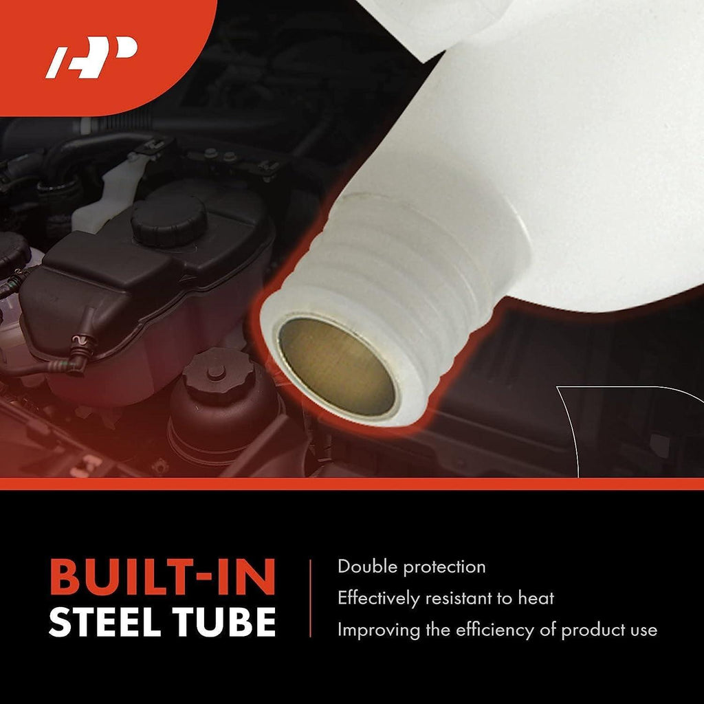 A-Premium Engine Coolant Overflow Recovery Reservoir Tank Compatible with BMW [E30 Series], 325 1988 [2.7L], 325I 1988-1993, 325Ix 1988-1991 [2.5L], M20, Replace# 17111712641