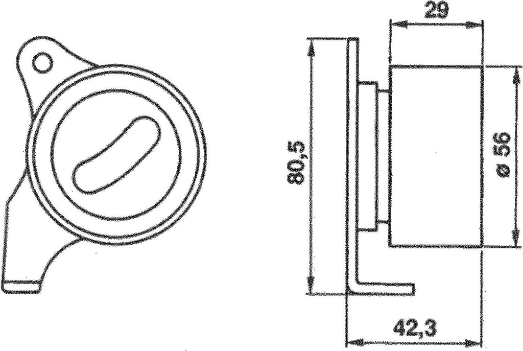 Gold T41071 Manual Timing Belt Tensioner