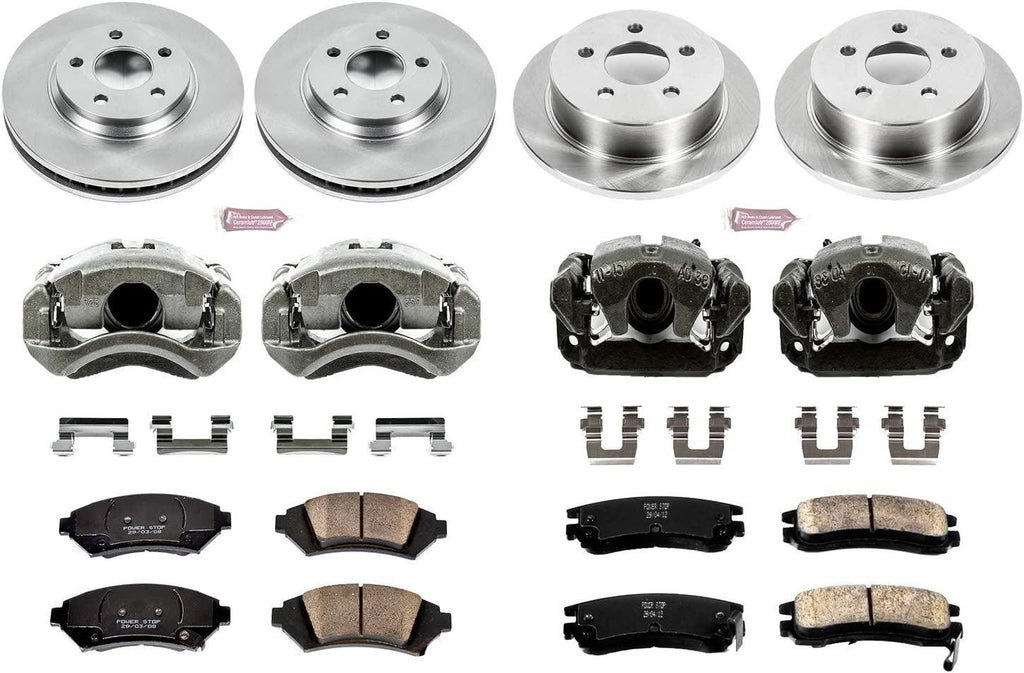 KCOE5564 Autospecialty 1-Click OE Replacement Brake Kit with Calipers