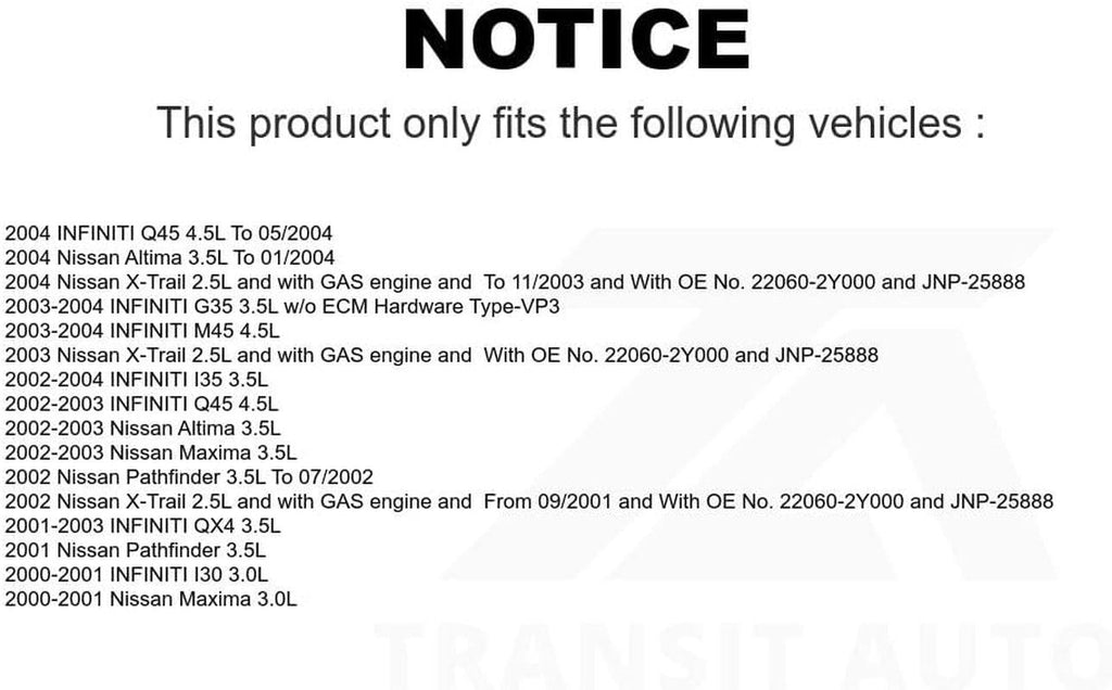 Mpulse Ignition Knock (Detonation) Sensor SEN-2KNC0037 for Nissan Altima INFINITI Maxima G35 Pathfinder I35 I30 QX4 Q45 M45