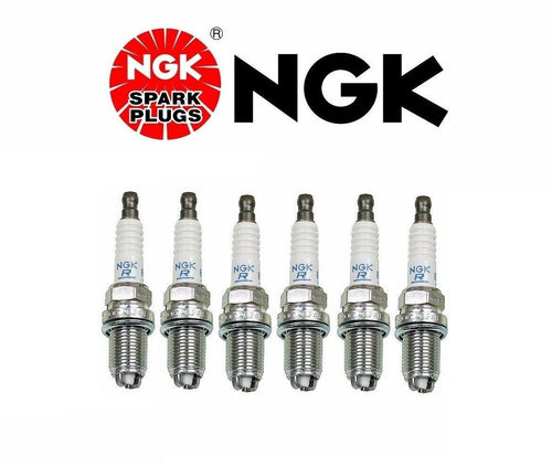 6 X New NGK Laser Platinum Resistor Performance Power Spark Plugs BKR5EKUP 2890