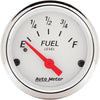 1317 Arctic White Fuel Level Gauge