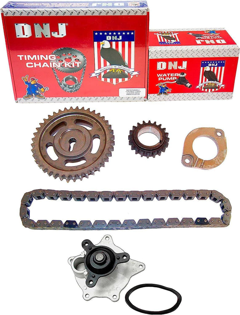 DNJ TK1138BWP TIMING KIT with WATER PUMP for 01-10 CHRYSLER / V6 / 3.3L, 3.8L / 201, 231 OHV 12V