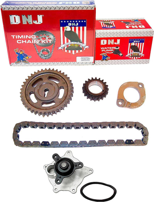 DNJ TK1138BWP TIMING KIT with WATER PUMP for 01-10 CHRYSLER / V6 / 3.3L, 3.8L / 201, 231 OHV 12V