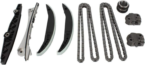 DNJ TK412 Timing Chain Kit/For 2001-2009/ Ford, Jaguar, Mazda, Mercury/Cougar, Escape, Five Hundred, Freestyle, Montego, MPV, S-Type, Tribute, X-Type/ 2.5L, 3.0L/ DOHC/ V6/ 24V/ 155Cid, 181Cid