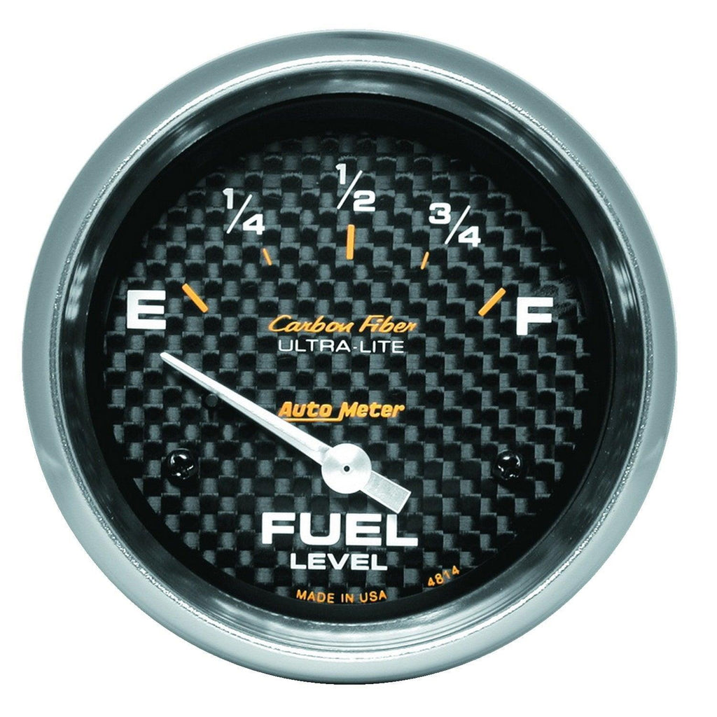 2-5/8 in. FUEL LEVEL 0-90 O SSE CARBON FIBER - greatparts