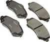 SGD1273M Service Grade Semi-Metallic Disc Brake Pad Set