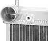 MMRAD-EVO-01H Half-Size Aluminum Radiator Compatible with Mitsubishi Lancer Evo 7/8/9 2001-2007