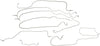Brake Hydraulic Line Kit Dorman 919-106 / 919106
