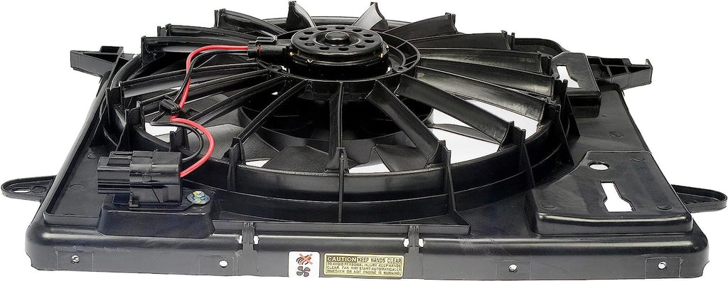 Dorman 620-055 Engine Cooling Fan Assembly Compatible with Select Jeep Models,Black