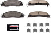 Front Z36-1399 Carbon-Fiber Ceramic Brake Pads Z36 Truck and Tow