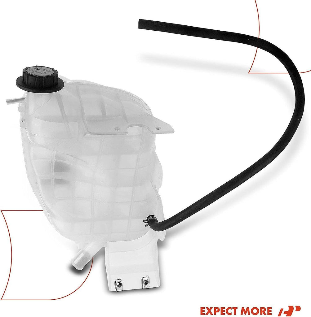 A-Premium Engine Coolant Overflow Recovery Reservoir Tank [W/Cap & Sensor & Tubing] Compatible with International Harvester 3000RE 3200 3800 4300 4300LP 4700 4900 7300 5500I, Replace # BC4Z8A080A