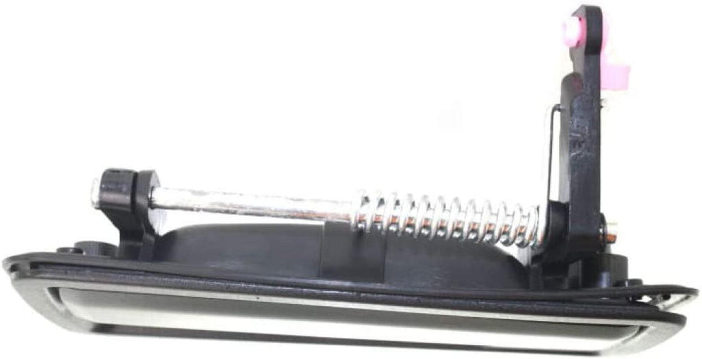 for Chevy S10 Exterior Door Handle Front Driver Side Textured Black 1994-2004 | with Key Hole | Trim:All Submodels | GM1310117 | 15202911