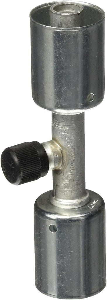 14460 Straight Air Conditioning Splicer with R12 Service Port