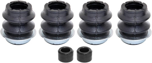 Professional 18K1163 Rear Disc Brake Caliper Rubber Bushing Kit with Seals and Bushings