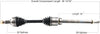 NI-8539 - Front Passenger Side CV Axle Shaft