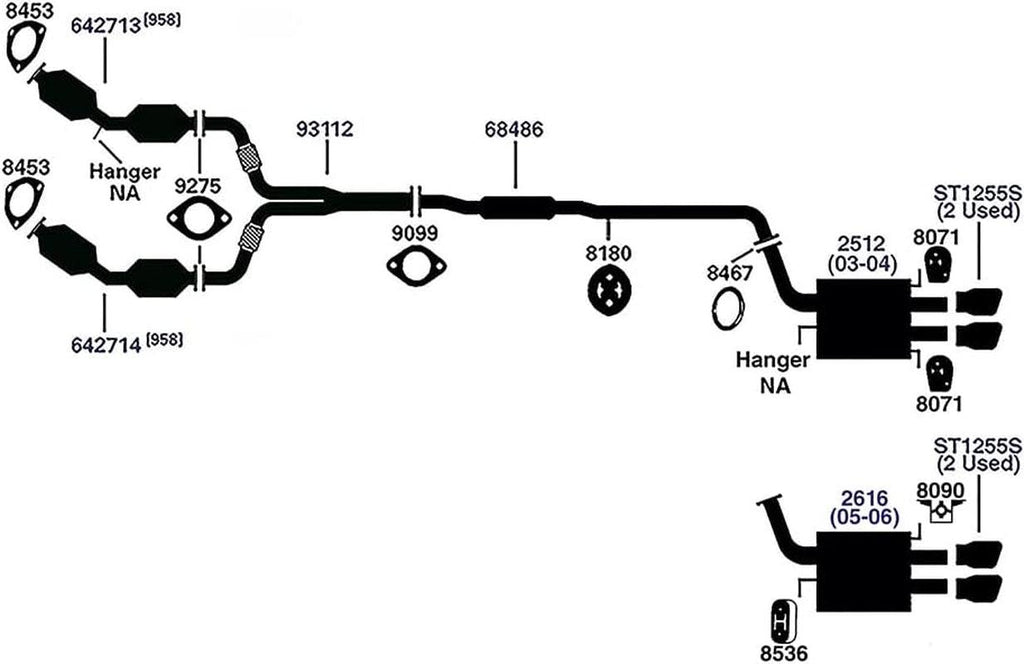 642713 Catalytic Converter