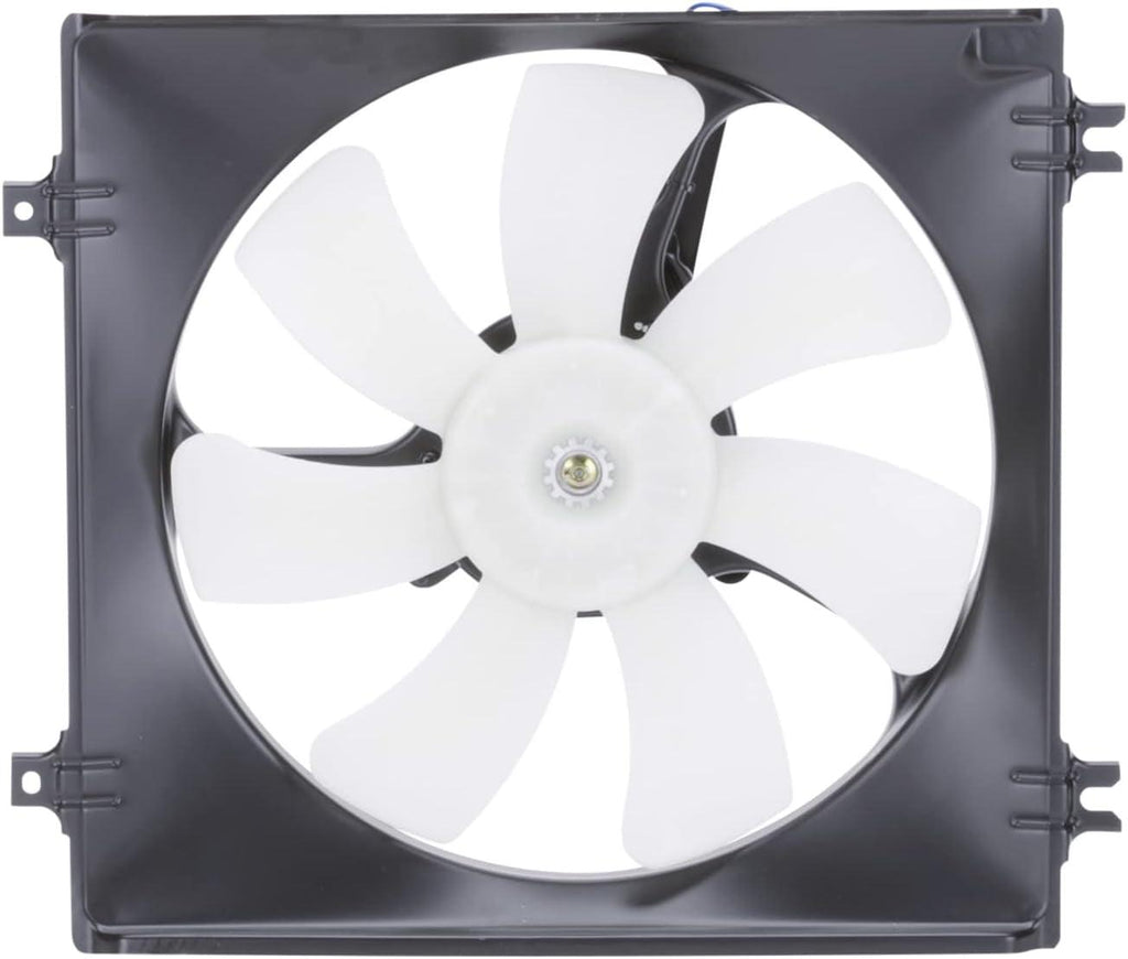 611340 Replacement Cooling Fan Assembly Compatible with Honda , Black