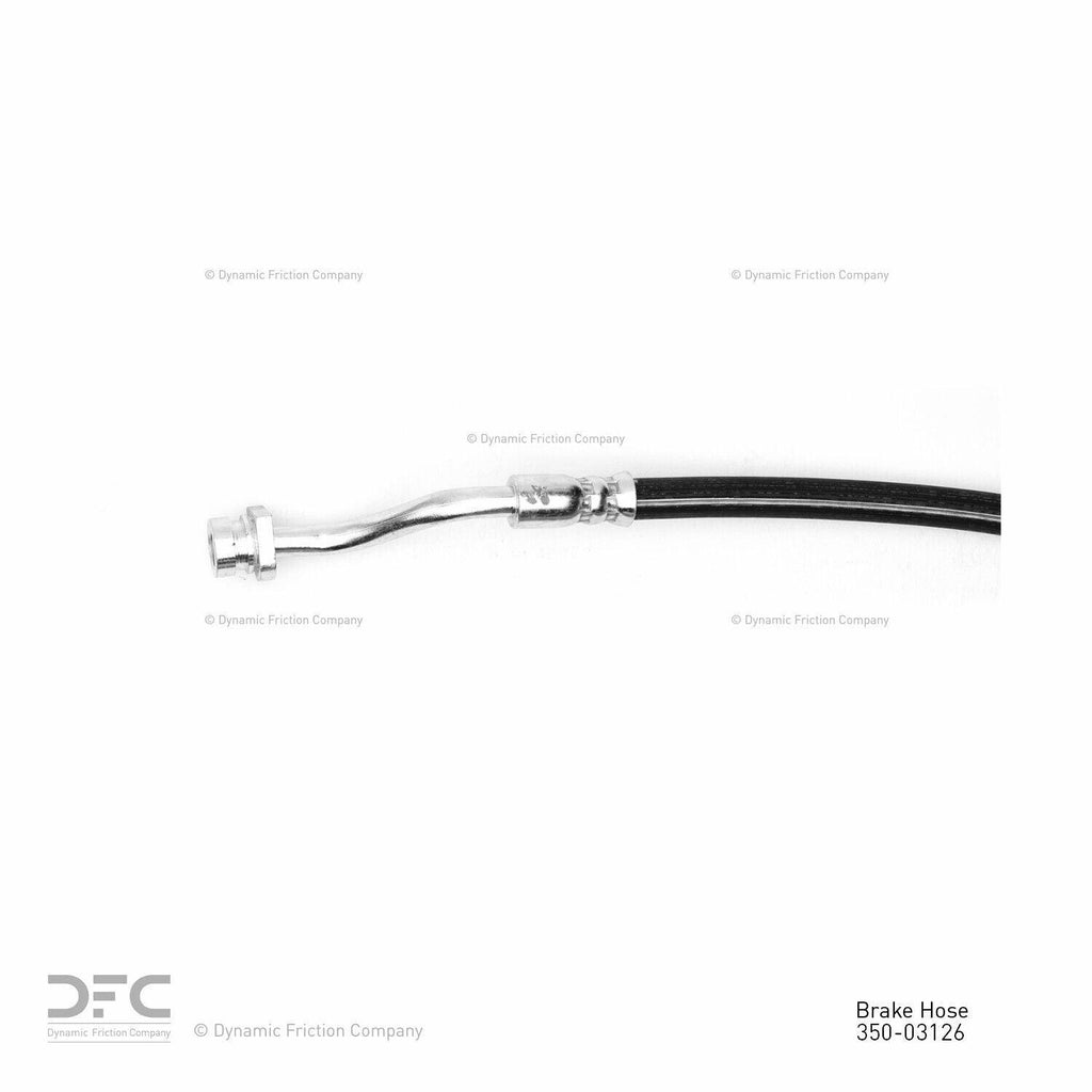 Dynamite Friction Brake Hydraulic Hose for 10-16 Genesis Coupe 350-03126